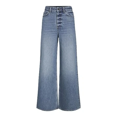 Image of JJXX Xtokyo Flared Jeans, Women&#039;s, Size: 27x32, Medium blue denim