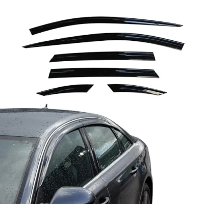 Image of AUTO CLOVER Wind Deflectors Set for Audi A6 2011 2018 (6 pieces)