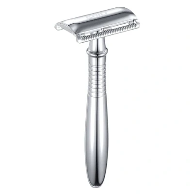 Image of BAILI Double Edge Safety Razor Rust proof Reusable Manual Long Handle Wet Shaving Shaver for Men Women BD191C