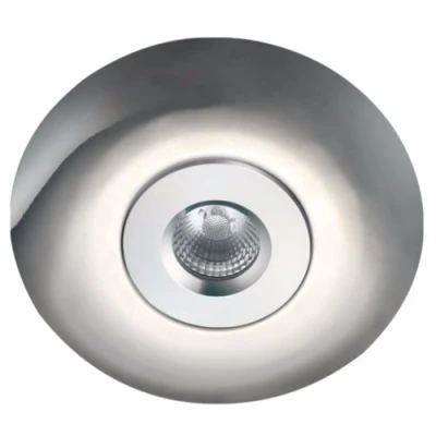 Image of KnightsBridge FireKnight &amp; ProKnight Hole Converter for 65mm 130mm Polished Chrome