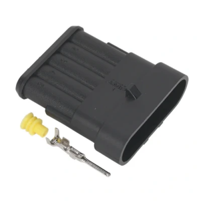 Image of Sealey Superseal Male Connector 5 Way Pack of 3