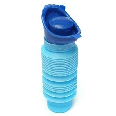 Image of Pocket Toilet Portable Urinal Travel Camping Car Pee Bottle Emergency Kit