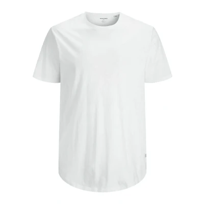 Image of JACK&amp;JONES PLUS Men&#039;s Jjenoa Tee SS Crew Neck Noos Ps T Shirt, White, XXL