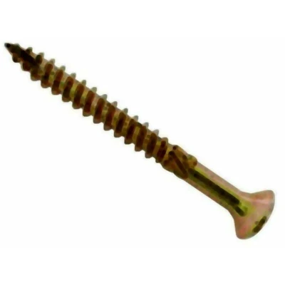 Image of ForgeFast Elite Low Torque Woodscrews 4.5 x 20mm Zinc Yellow Passivated Box 200