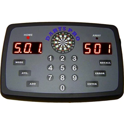 Image of Thomas &amp; Anca Club Supplies Ltd Darts Pro Electronic Dart Scorer Scoreboard for Lovers Players Man Cave Gift Bar Pub Game Xmas Present Him