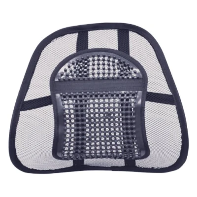 Image of Air Flow Lumbar Support Cushion Relieves Pressure on the Spine Mesh Fabric, Keep Cool Therapy/Orthopaedic Pillow, Back Office Chair Car Seat Reduce Tension in