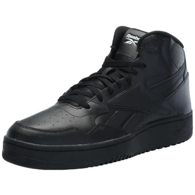 Image of Reebok Unisex ATR CHILL MID Basketball Shoes, Black/Black/Black, 5.5 UK
