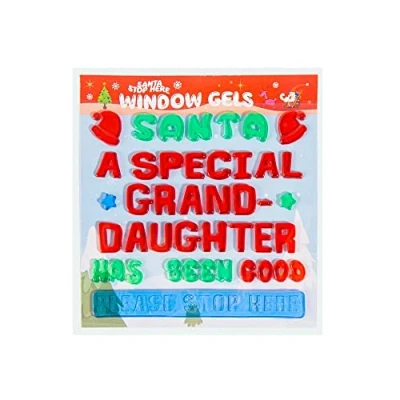 Image of Personalised Window Gels (Special Granddaughter)