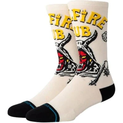 Image of Stance Crew Socks HELLFIRE, Medium
