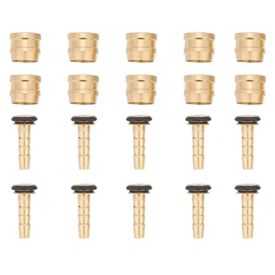 Image of 10 Set Bike Brake Olive Hydraulic Hose Disc Copper with Insert for Tektro Bicycle Accessory