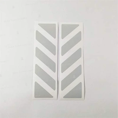 Image of 2pcs Reflective Stickers Compatible with GIVI Trekker Outback 37L 48L (White 011)