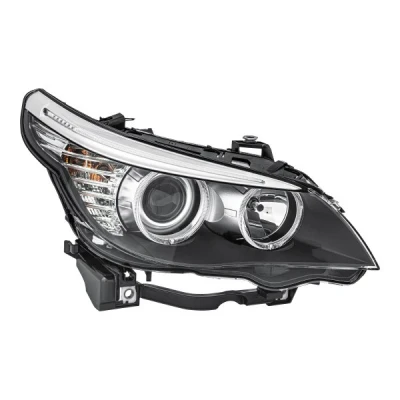 Image of E12307 Headlights HELLA 1LL 009 449 041 BMW: 5 Saloon, Touring