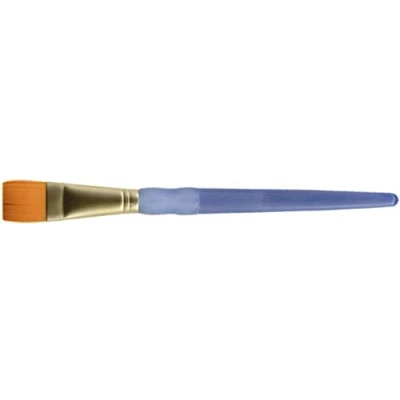 Image of Royal Brush Crafter&#039;s Choice Gold Taklon Wash Brush, 3/4 Inch
