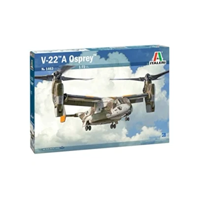 Image of Italeri ITA1463 V 22 Osprey Model kit, grey