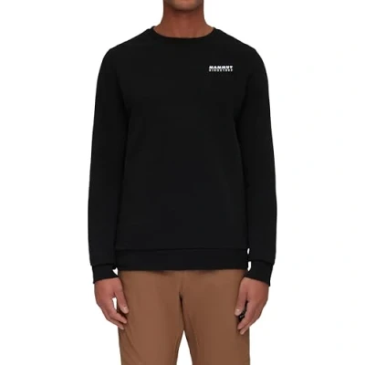 Image of Mammut CORE CREW NECK Sweatshirt, Men&#039;s, Size: XL, Black