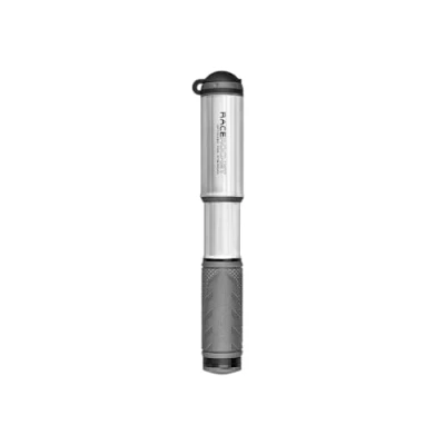 Image of Topeak Race Rocket Cycle Hand Pump, single action design which inflates to 120psi, Silver