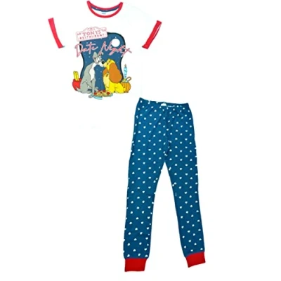 Image of Lady and the Tramp &quot;Date Night Ladies Pyjamas (numeric_8) Multicolor