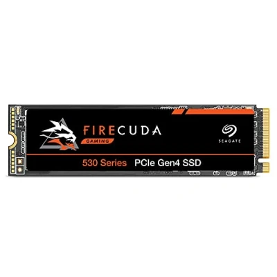Image of Seagate FireCuda 530, 500GB, Internal SSD, M.2 PCIe Gen4 x4 NVMe 1.4, transfer speeds up to 7300 MB/s, 3D TLC NAND, 640 TBW, 1.8M MTBF, For PS5/PC, 3 year Rescue Services (ZP500GM3A013)