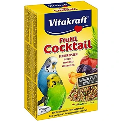 Image of Vitakraft Budgie Fruit Cocktail 200 g (Pack of 12)