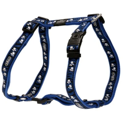 Image of Rogz Armed Response Harness Paws, X Large,25 mm, Blue