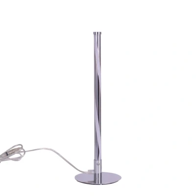 Image of Twist Integrated LED Table Lamp Chrome 3000K
