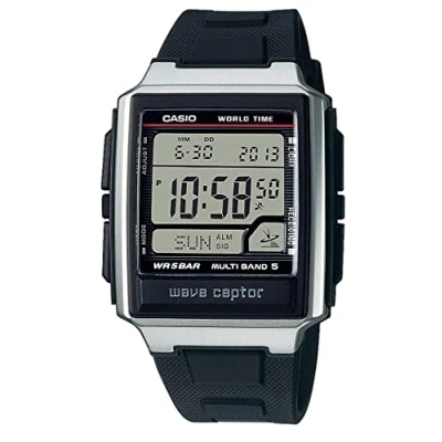 Image of Casio Men&#039;s Digital Quartz Watch with Plastic Strap WV 59R 1AEF