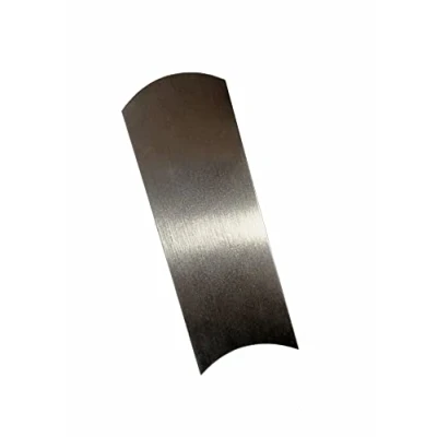 Image of Wood Cabinet Scraper Concave Convex Hollow 140 x 50 0.8mm. UK Made. (W3341) Free Postage