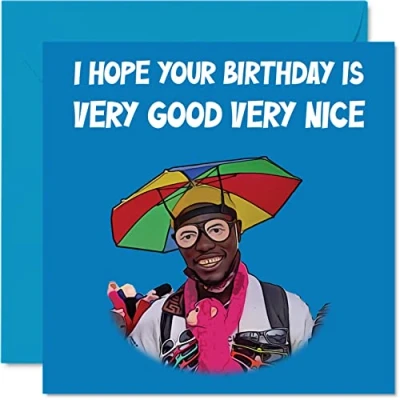 Image of Funny Birthday Cards for Women Her Very Good Nice Banter Happy Card Girlfriend Boyfriend Husband Wife Friend Men Him, 145mm x Meme Joke Humour Greeting