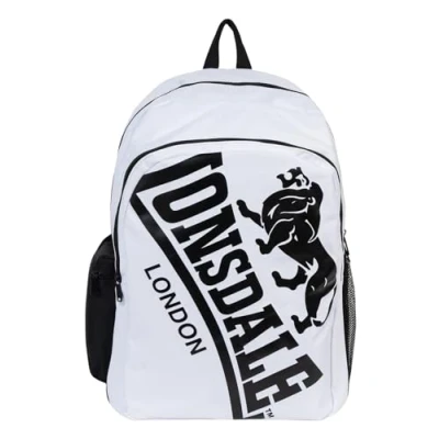 Image of Lonsdale ASTBURY Backpack, white / black, One Size