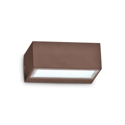 Image of Twin Outdoor Up Down Wall Lamp 1 Light Coffee IP44, G9