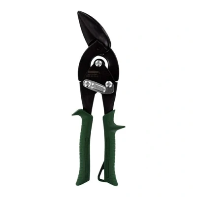 Image of Midwest Blackout Series Aviation Snip Right Cut Offset Tin Cutting Shears with Forged Blade &amp; KUSH&#039;N Power Comfort Grips MWT 6510RO