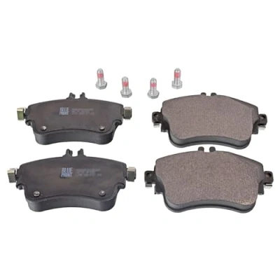 Image of 0004202902, 0064204820, 0084200420, A0004202902, A0064204820 Brake pad set BLUE PRINT ADU174217 MERCEDES BENZ: A Class, B CLA Coupe