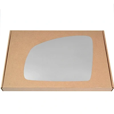 Image of Less4spares Wing Mirror Glass Left Compatible with Vauxhall Meriva A 2002 2010 STICK ON Passenger Near Side Convex