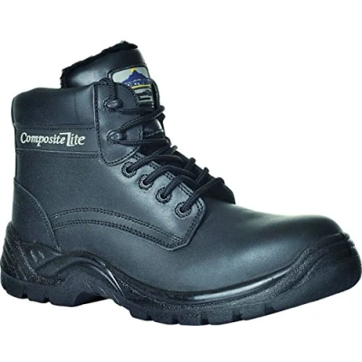 Image of Portwest Compositelite Fur Lined Thor Boot S3 CI, Color: Black, Size: 40, FC12BKR40