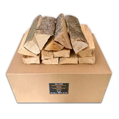 Image of PINI Firewood Ready to Oven Beech 20 kg Approx. 25 cm for Fireplace Grill Fire Bowl Pizza Smoker