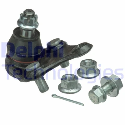 Image of 4333029225, 4333029326, 4333049025 Ball joint DELPHI TC1184 Front Axle 120mm 105mm 95mm TOYOTA: RAV4 I Off Road