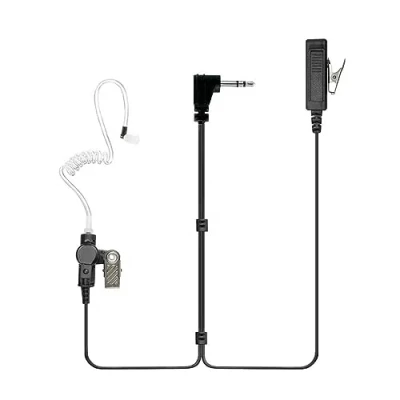 Image of Palm PTT Microphone Earpiece Earphone for Motorola TALKABOUT COBRA TLKR 1 Pin T3, T5, T6, T7, T8, T9, T60, T80 Radio