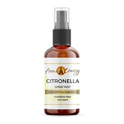 Image of Aroma Energy Citronella Room Spray 10ml Pure Natural Essential Oil Fragrance Mist