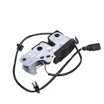 Image of 1K1823509E Bonnet Catch Latch Lock with Electrical Connector for VW Golf 5 Mk5 2004 2009 Jetta mk3 2005 2010 Hood