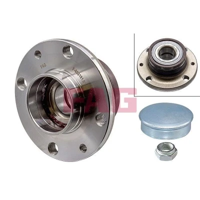 Image of 1570756, 1570756WB, 1587590, 9S511A034AA, 9S511A034AAWB Wheel bearing kit FAG 713 6907 10 Photo corresponds to scope of supply 117mm