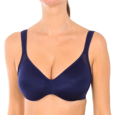 Image of Playtex Women&#039;s Control EIS Sujetador C/a Reductor Bra, Azul Marino, 110C