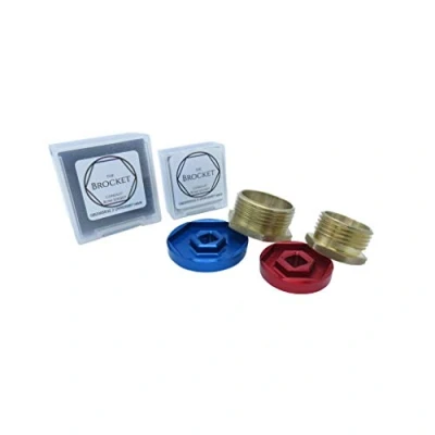 Image of Brocket Conduit Bush Socket Set 20mm &amp; 25mm Aluminium. (Made in The UK)