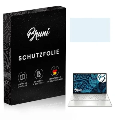 Image of Bruni Screen Protector compatible with HP Envy 13 ba0010na Film, crystal clear Protective Film (2X)