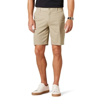Image of Amazon Essentials Men&#039;s Slim fit 9&quot; Stretch Chino Shorts, Tan, 29W
