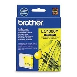 Image of Brother LC1000Y Yellow Fax Ink Cartridge