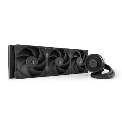 Image of ARCTIC Liquid Freezer III Pro 420 AIO CPU Cooler, 3 x 140 mm Water Cooling, 38 Radiator, PWM Pump, VRM Fan, AMD AM5/AM4, Intel LGA1851/1700 Contact Frame Black