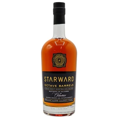 Image of Starward Octave Barrels Australian Single Malt 2018 3 year old Whisky 70cl 48% ABV