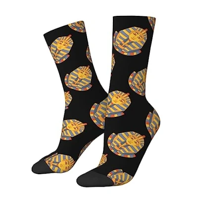 Image of KWQDOZF Egypt Socks Funny Novelty Crew Gift for Men Women Teen
