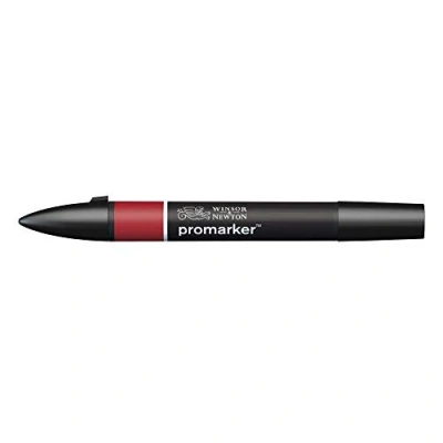 Image of Winsor &amp; Newton, Promarker, 2 Tip: Fine and Wide, FireBrick