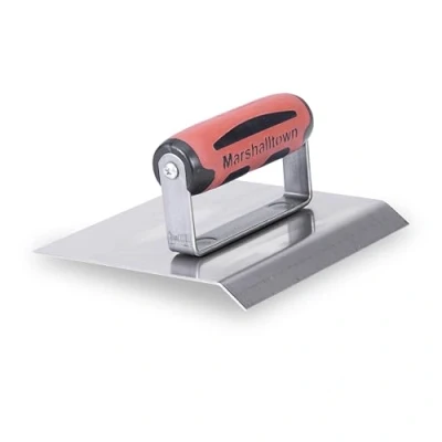Image of &#039;Marshalltown 484CH 6 x 8 SS Chamfer Edge Trowel Durasoft Handle 3/4 Inch Lip